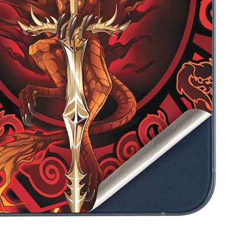 Fire Dragon by Ruth Thompson Galaxy A36 5G Skin